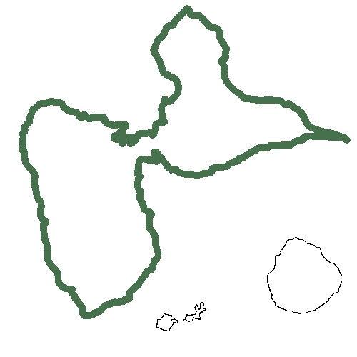 Rêve Et Alizé is located in Bouillante in Guadeloupe, on the leeward side